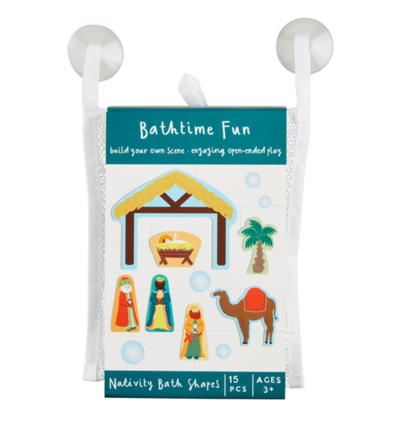 Nativity Stickable Foam Bath Shapes