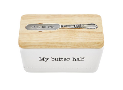 "My Butter Half" Butter Dish Set