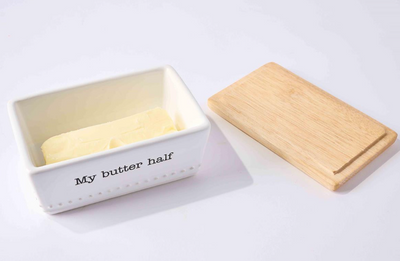 "My Butter Half" Butter Dish Set