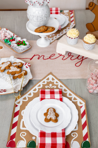 Gingerbread Tray & Dip Set