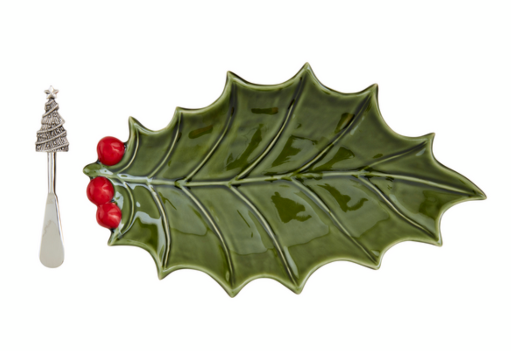 Mud Pie Holly Platter - Thumbnail 3