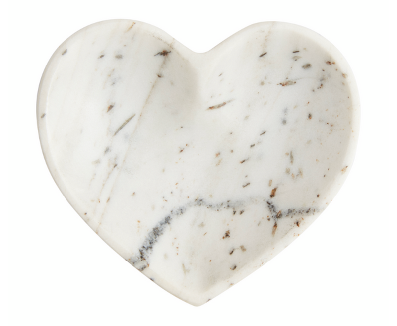 Marble Heart Trinket Dish