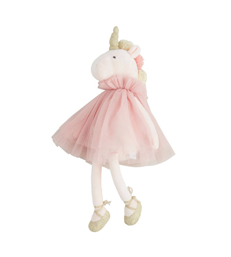 Stella the Unicorn Ballerina Bestie Velvet Princess Plush