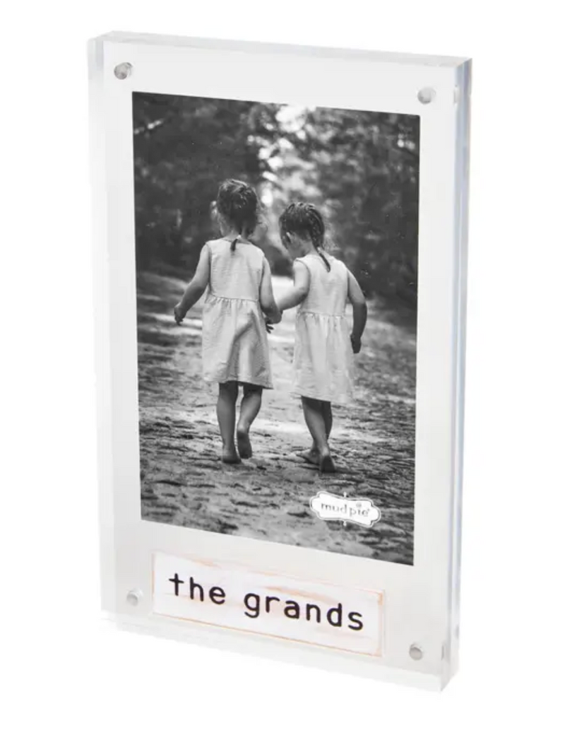 "The Grands" Acrylic Photo Frame