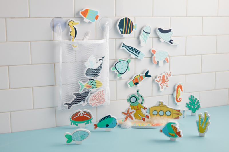 "Under the Sea" Stickable Foam Bath Shapes