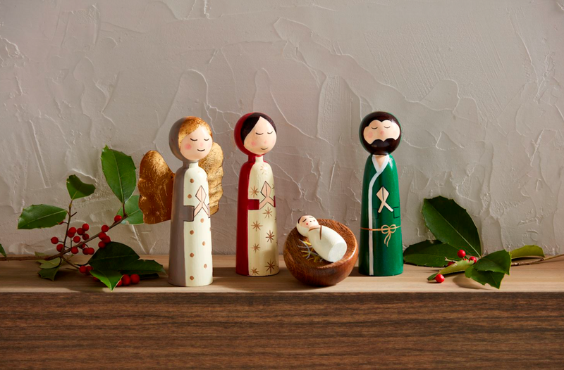 Nativity Peg Set