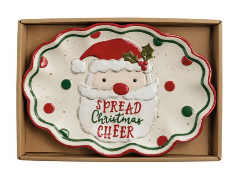 Christmas Santa Sentiment Tray