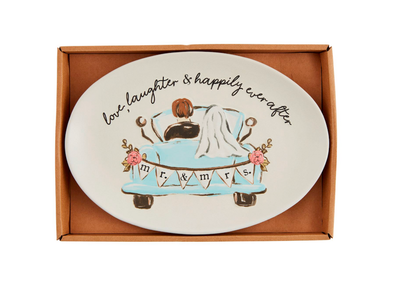 Mr. & Mrs. Get-Away Car Plate
