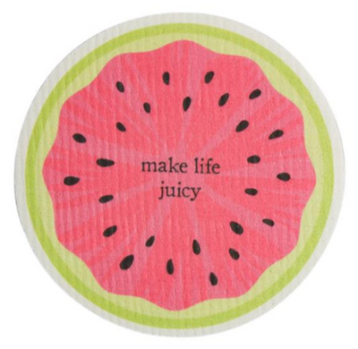 Fruit Sentiments Reusable Dish Cloths