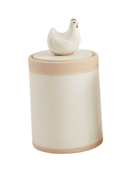 Farm Animal Stoneware Canisters