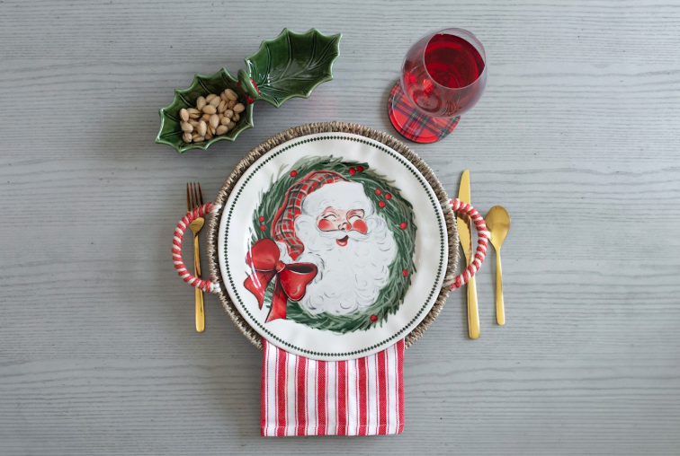 Holly Double Dip Dish