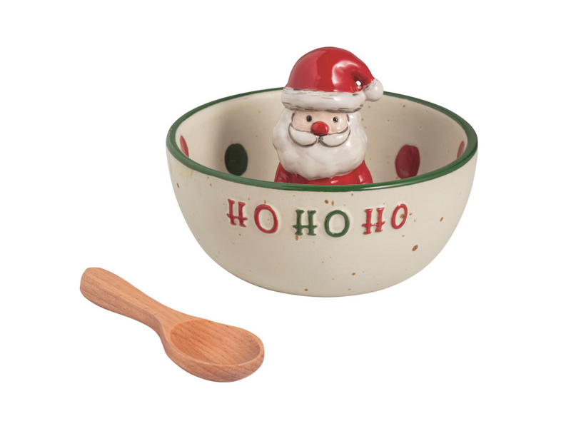 Santa Christmas Candy Dish
