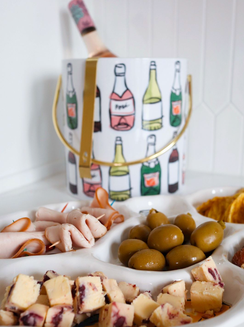 Sectioned Charcuterie Platter