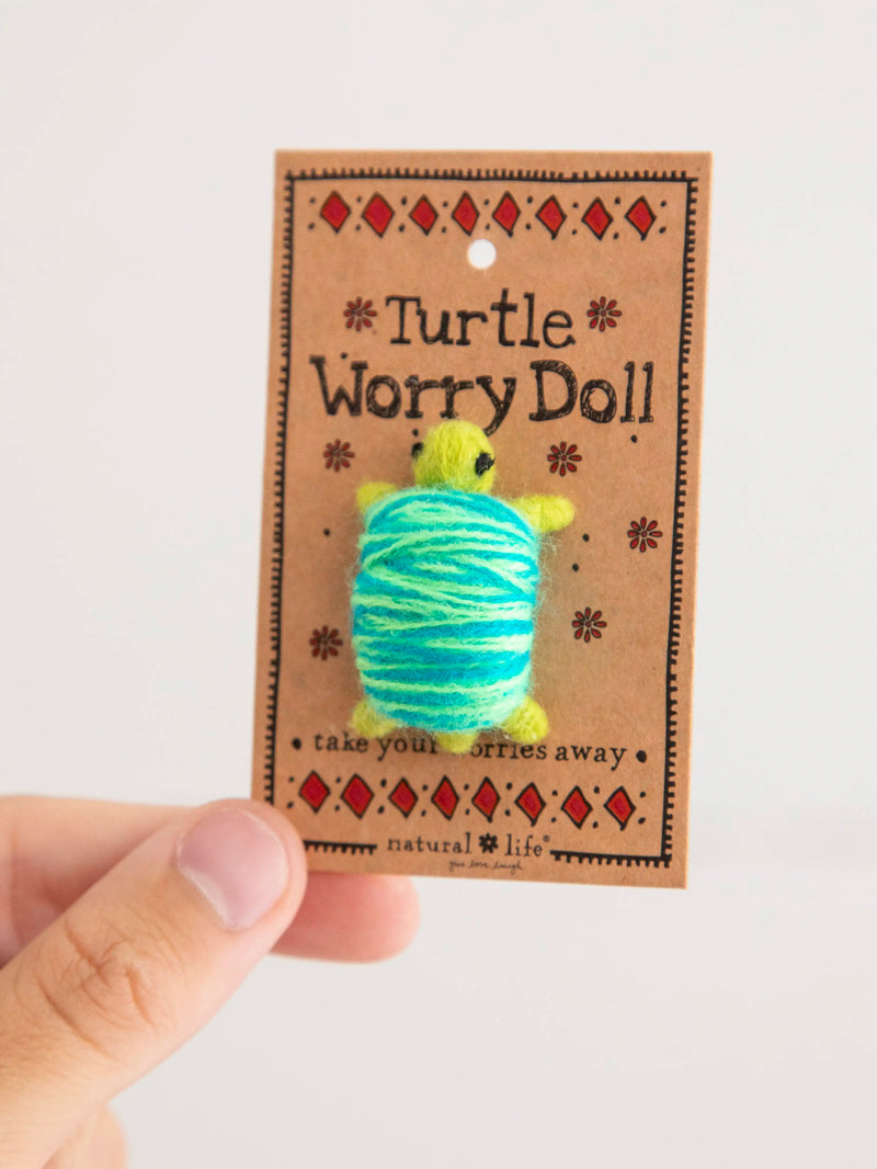 Turtle Worry Doll