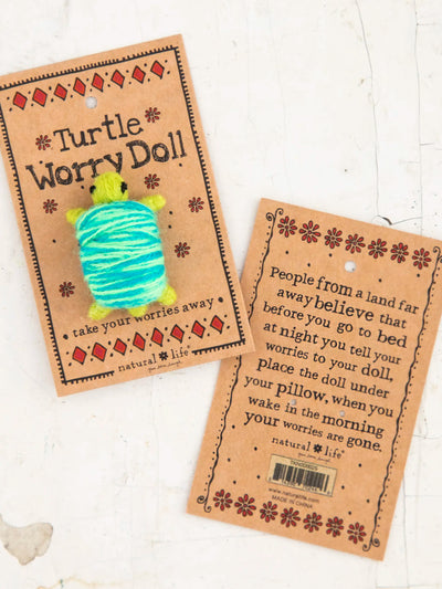 Turtle Worry Doll