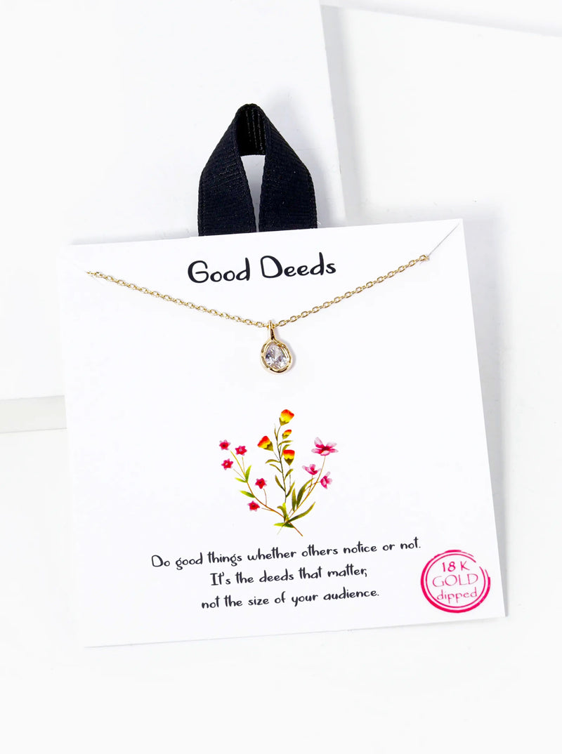 "Good Deeds" Necklace