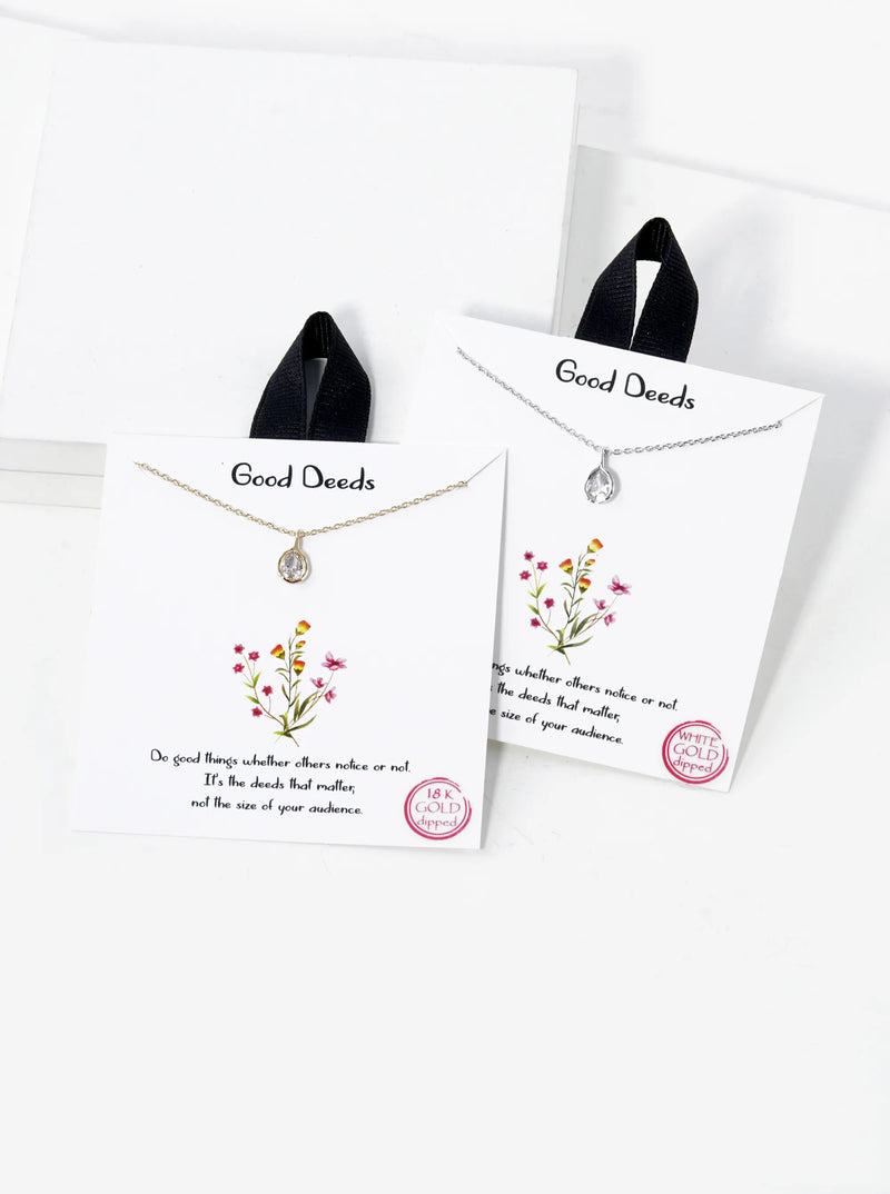 "Good Deeds" Necklace