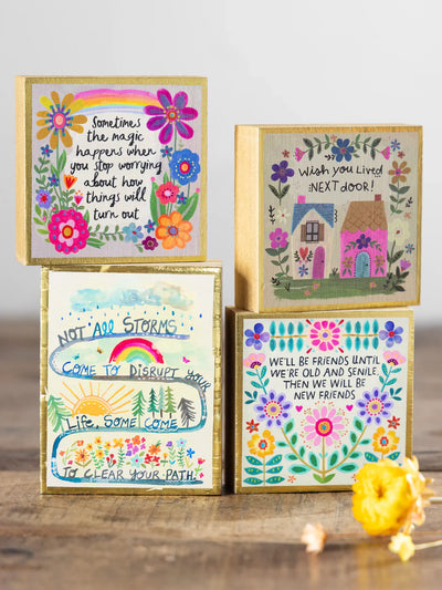 Mini "We'll Be Friends Until We're Old... " Block Box