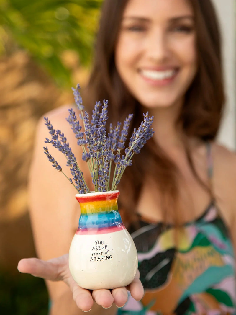 "You Are All Kinds Of Amazing" Mini Bud Vase