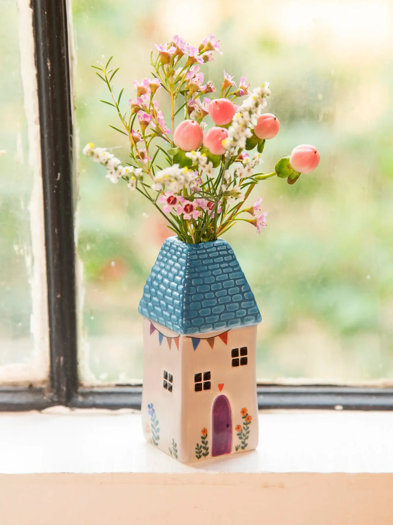 Quaint Cottage Bud Vase