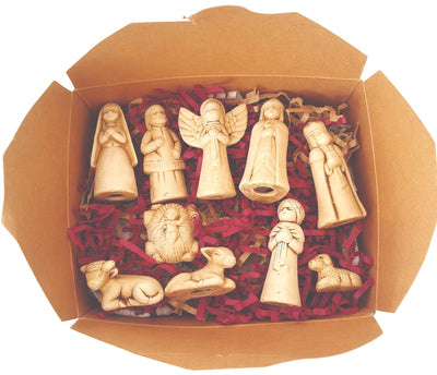 10-piece Mexican Nativity Set