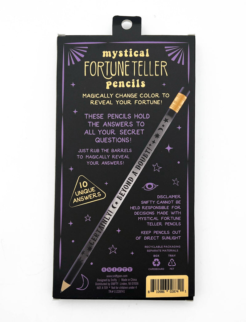 MAGIC REVEAL Fortune Teller Pencils - Set of 10