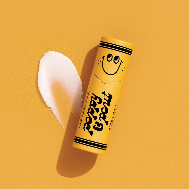 Poppy & Pout "Lil Poppies" Banana Fanna Lip Balm