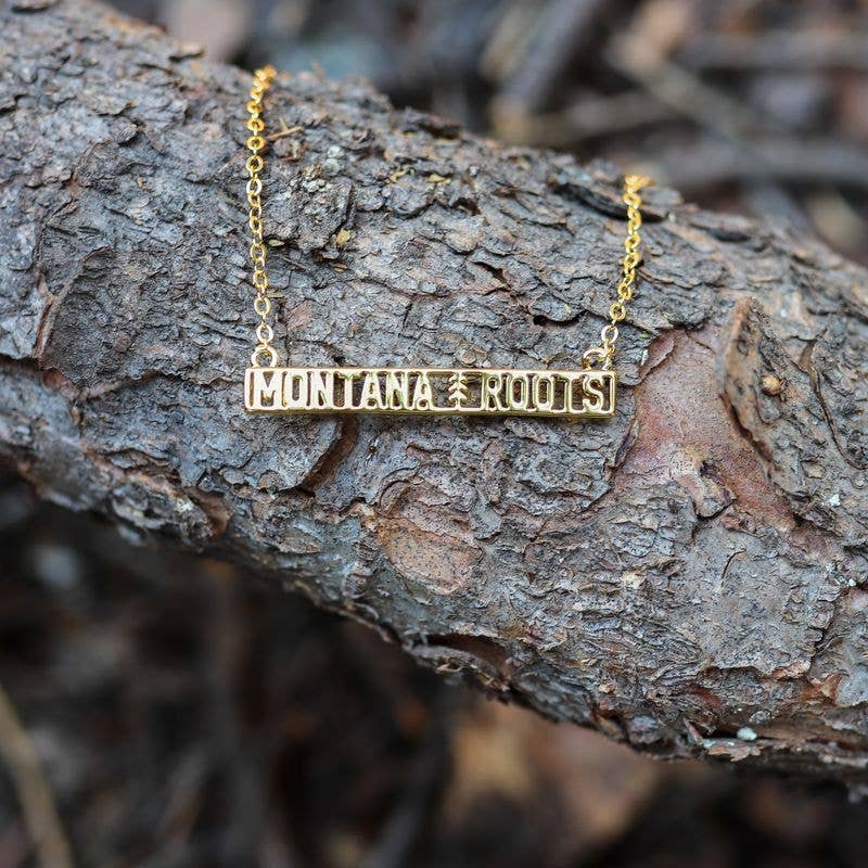 "Montana Roots" Necklace - Gold