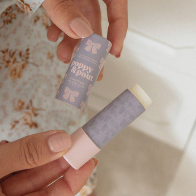 Poppy & Pout Crème Brûlée Lip Balm