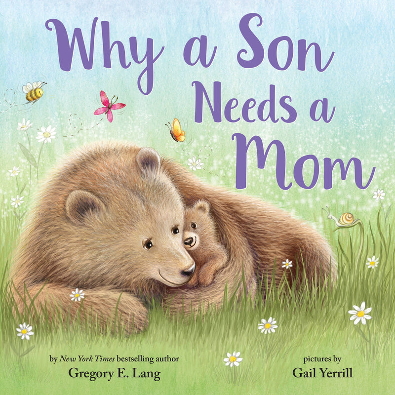 "Why A Son Needs A Mom" Hardcover Book