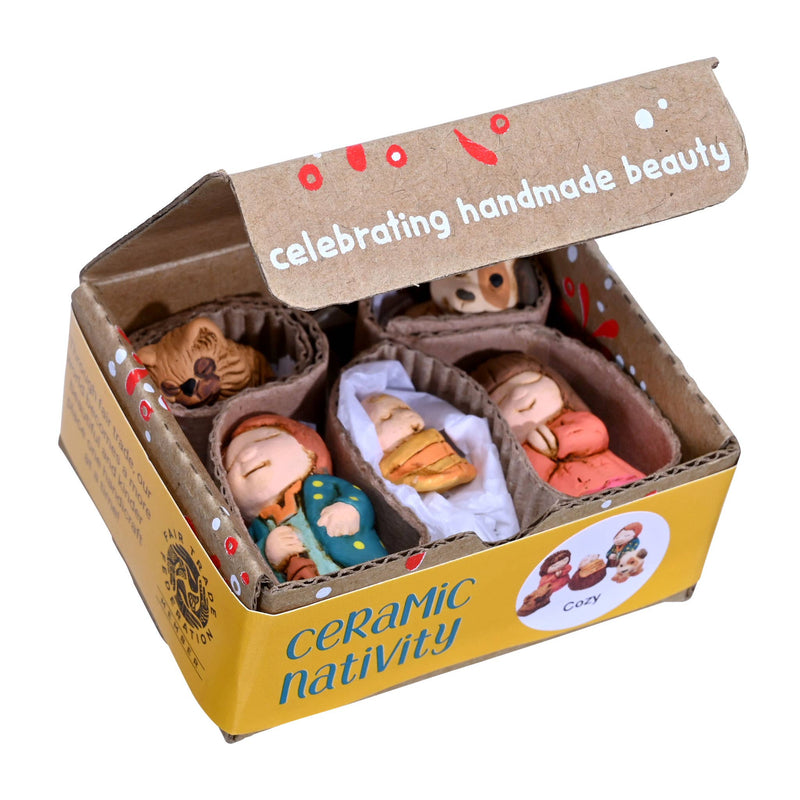 Cozy Mini Nativity Set - 6 Piece