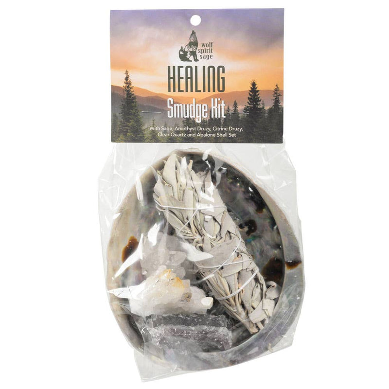 "Healing" Smudge & Crystal Kit
