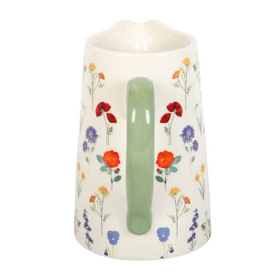 Wildflower Ceramic Flower Pitcher/Vase