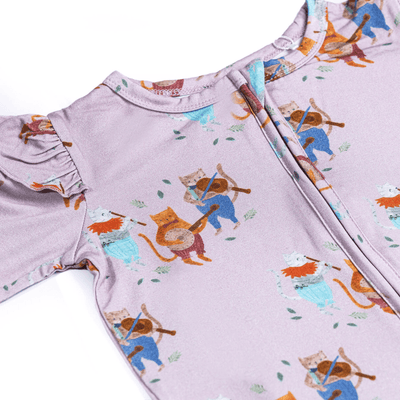 Kittens Zippered Romper