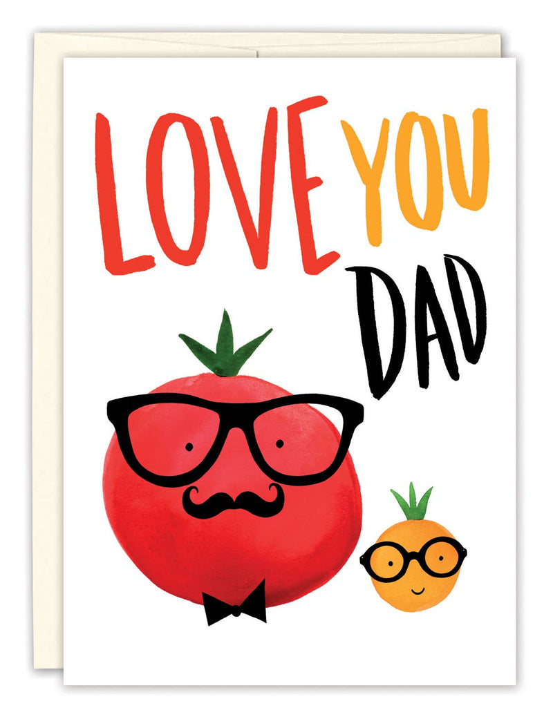 "Love You Dad" Tomatoes Father&