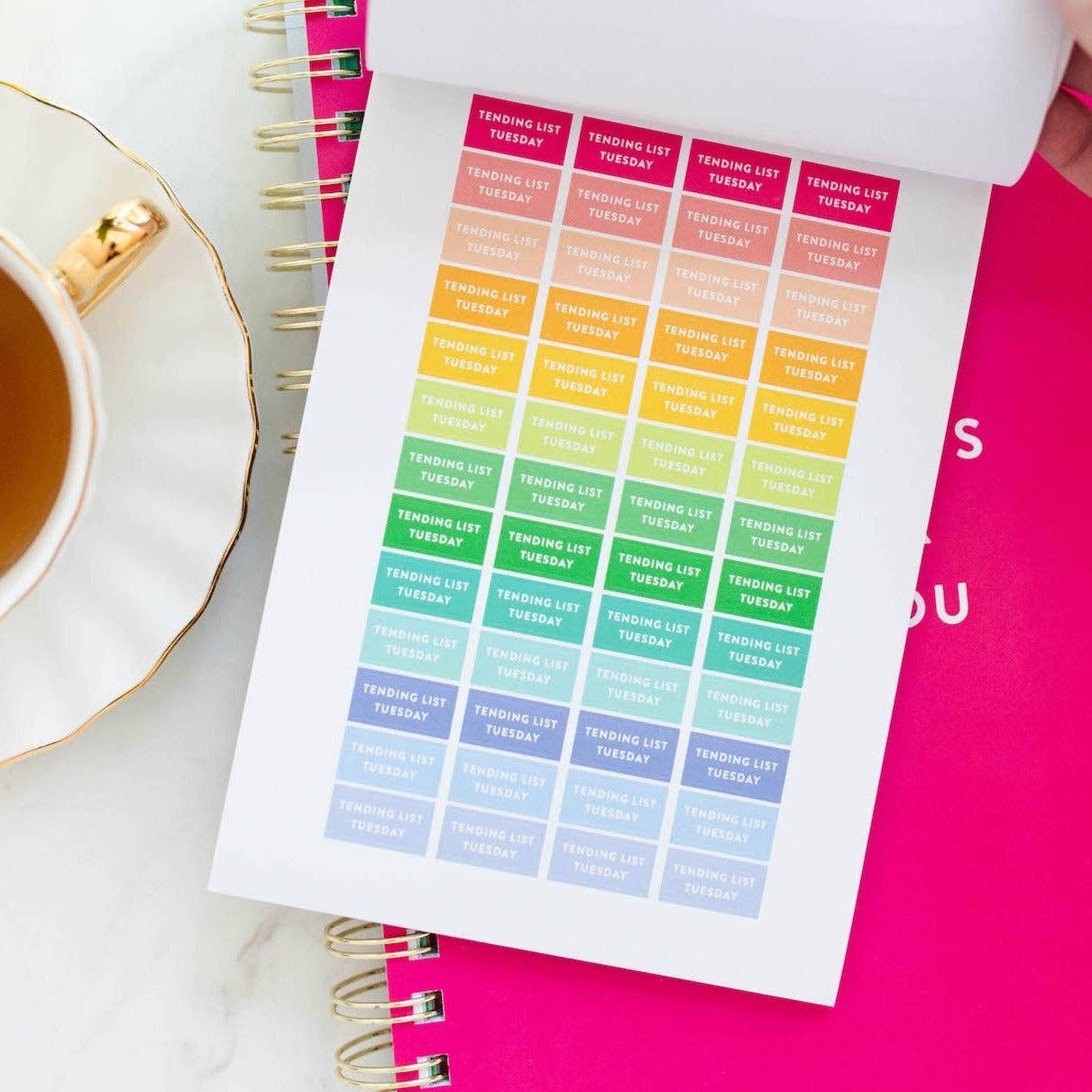 Goal Sticker Paper Goal Setting Sticker Book