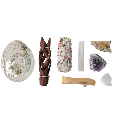 "Unburden" Purification Smudge & Crystal Kit