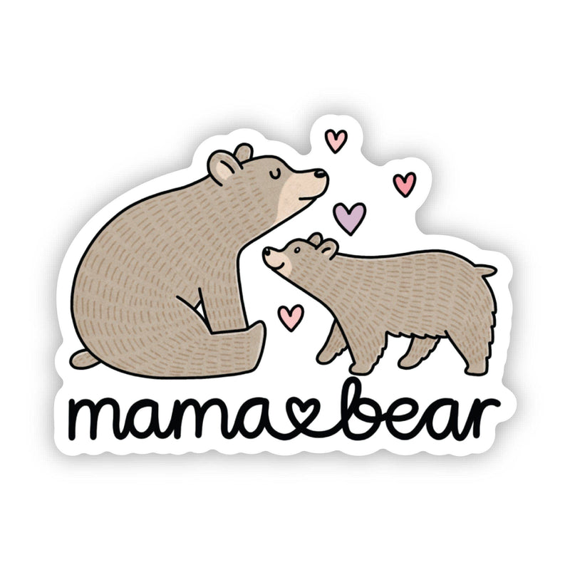 Mama Bear & Cub Sticker
