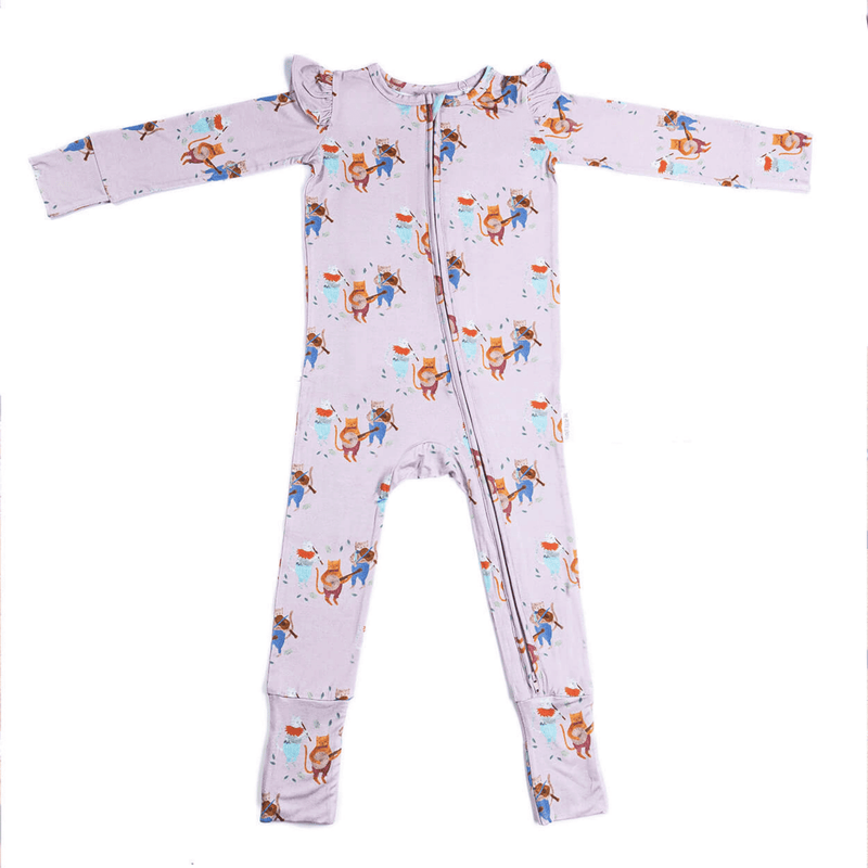 Kittens Zippered Romper