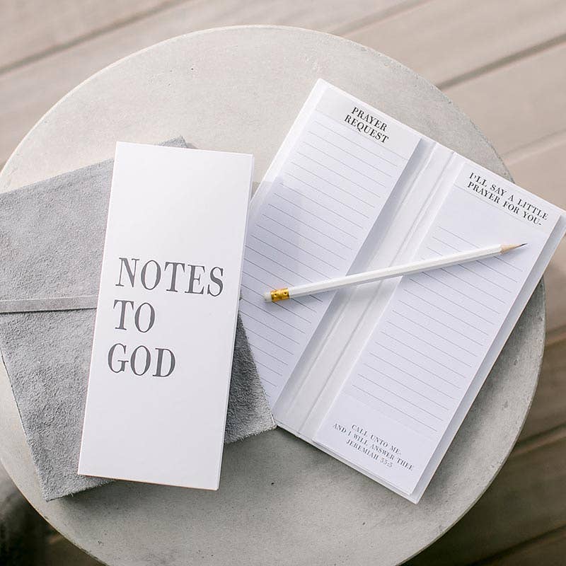 "Notes To God" Face to Face Note Pad