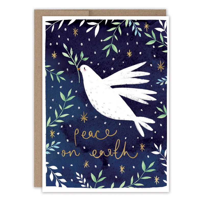 "Peace On Earth" Dove Holiday Card