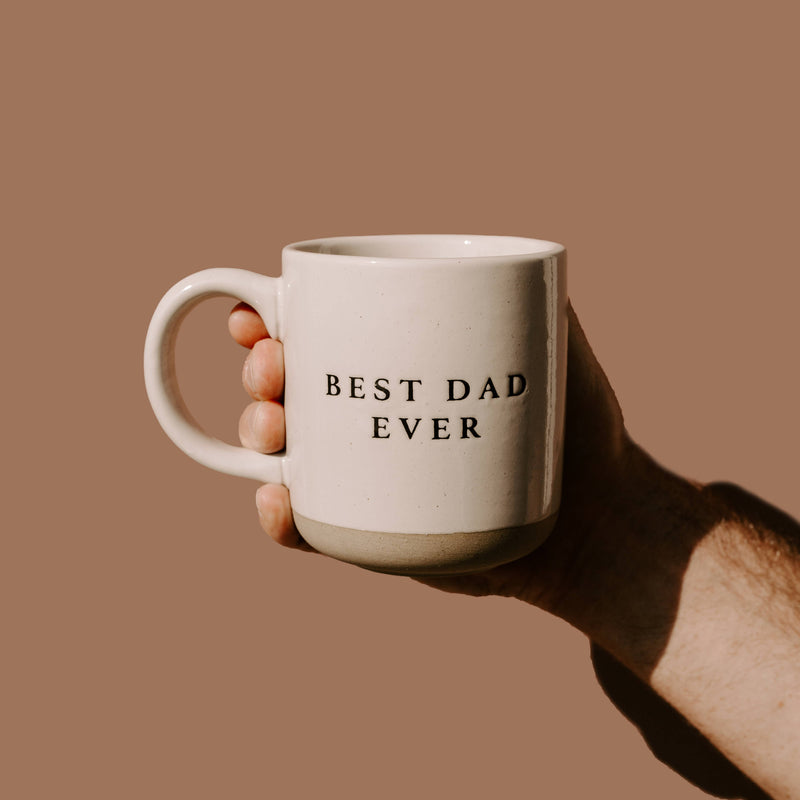 "Best Dad Ever" Stoneware Coffee Mug