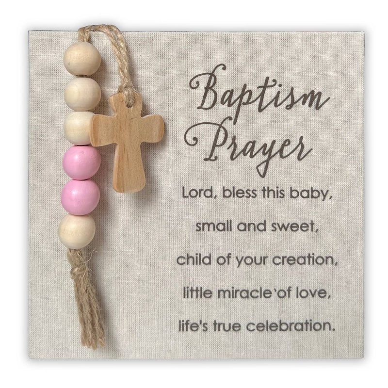 "Baptism Prayer" Sign