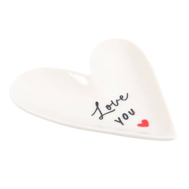Love You Heart Shaped Valentine&
