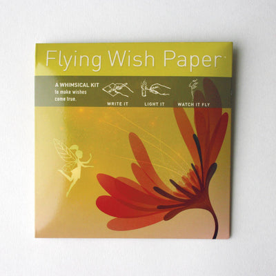 "Fairy Garden" Flying Wish Paper (Mini with 15 Wishes + Accessories)