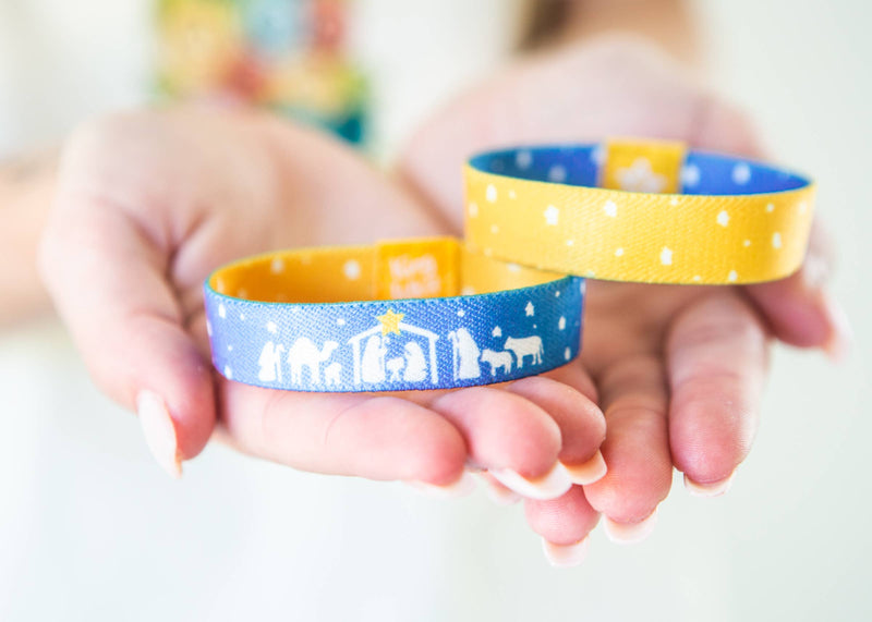 Nativity Christmas Stretchy Bracelet