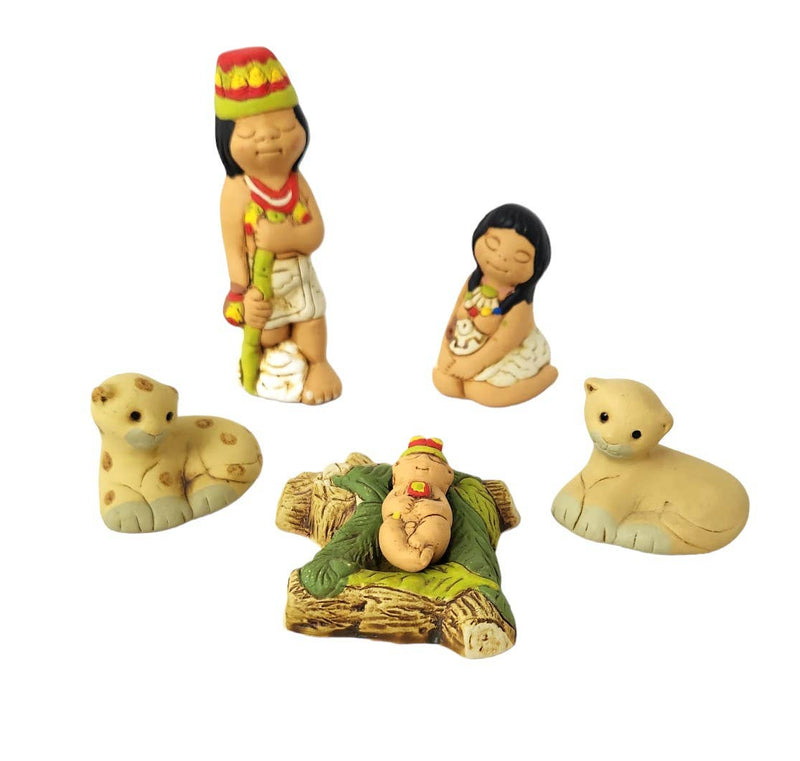 7-piece Amazon Nativity Ceramic Scene