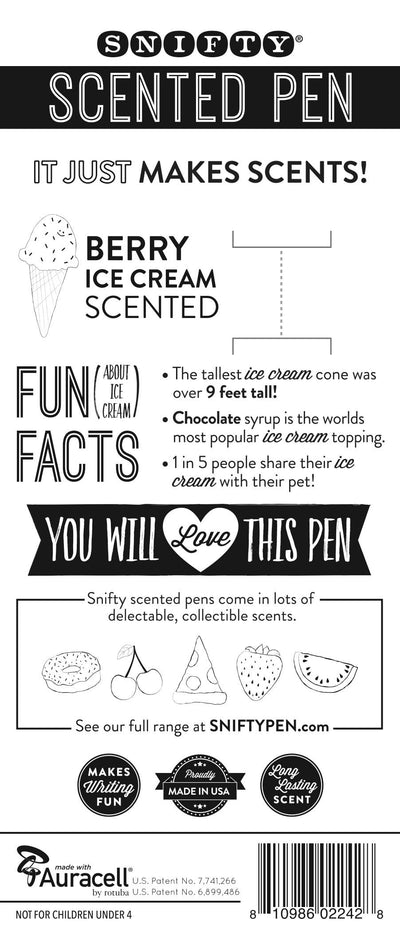 ICE CREAM SCENTED PEN