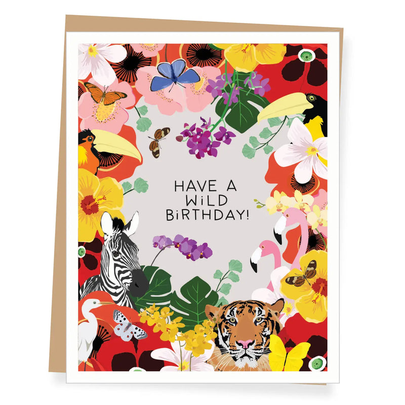 "Have a Wild Birthday" Greeting Card