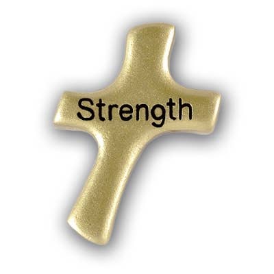 "Strength" Pocket Cross